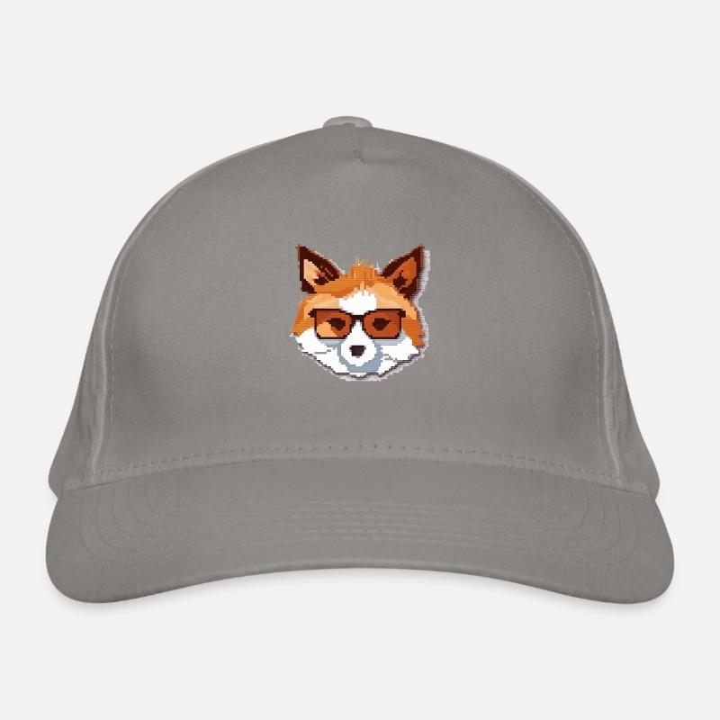 Pixoto the Fox Organic Baseball Cap