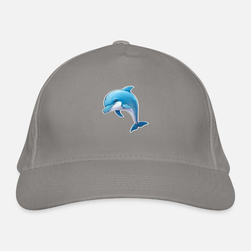 Delfin Bio-Baseballkappe
