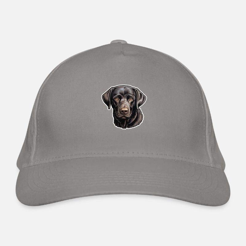 Labrador Retriever Hundeblick Bio-Baseballkappe