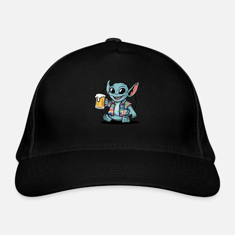 Alien Beer Gift Organic Baseball Cap
