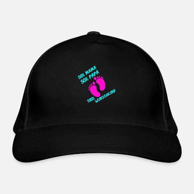 100 wunschkind 002 Bio-Baseballkappe