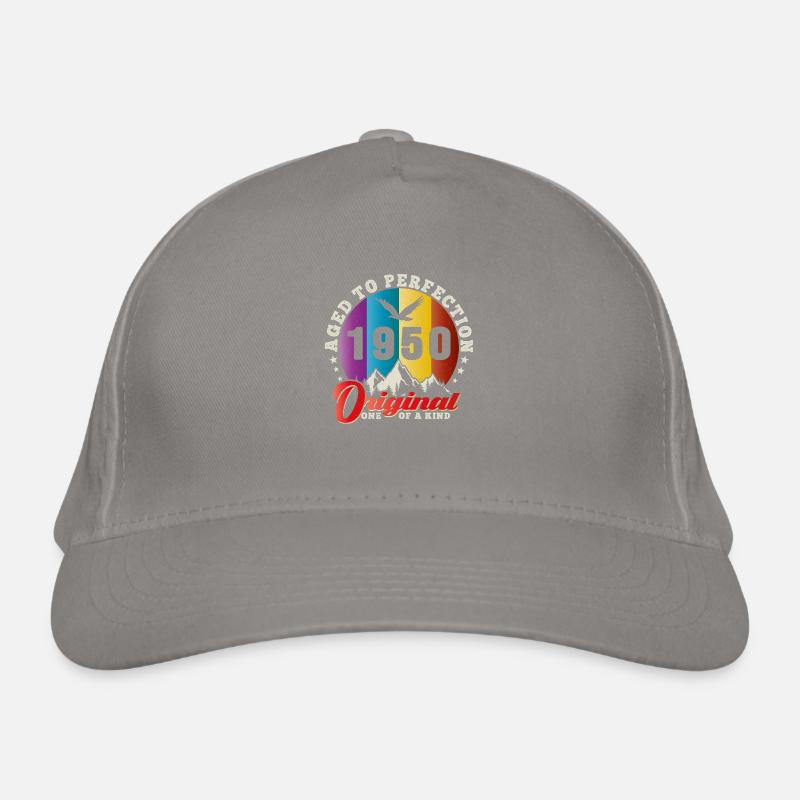 Perfection 1950 -74e anniversaire,Original Casquette classique bio