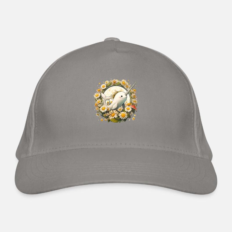 Narwhal Organic Baseball Cap