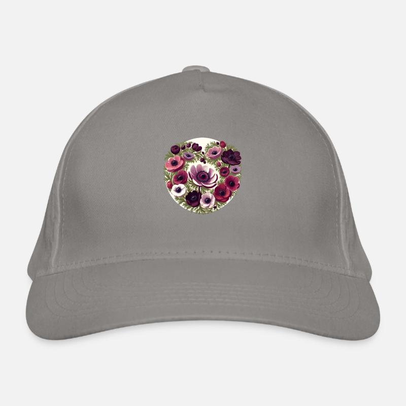 Anémone pourpre Casquette classique bio