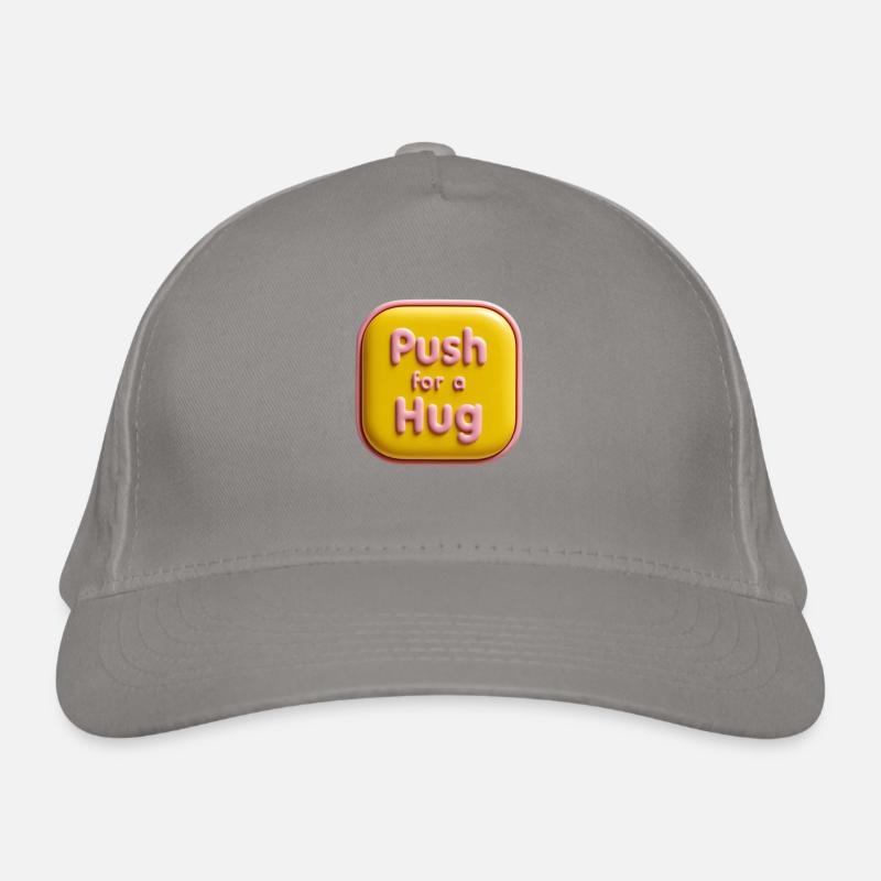 Push for ahug Organic Baseball Cap