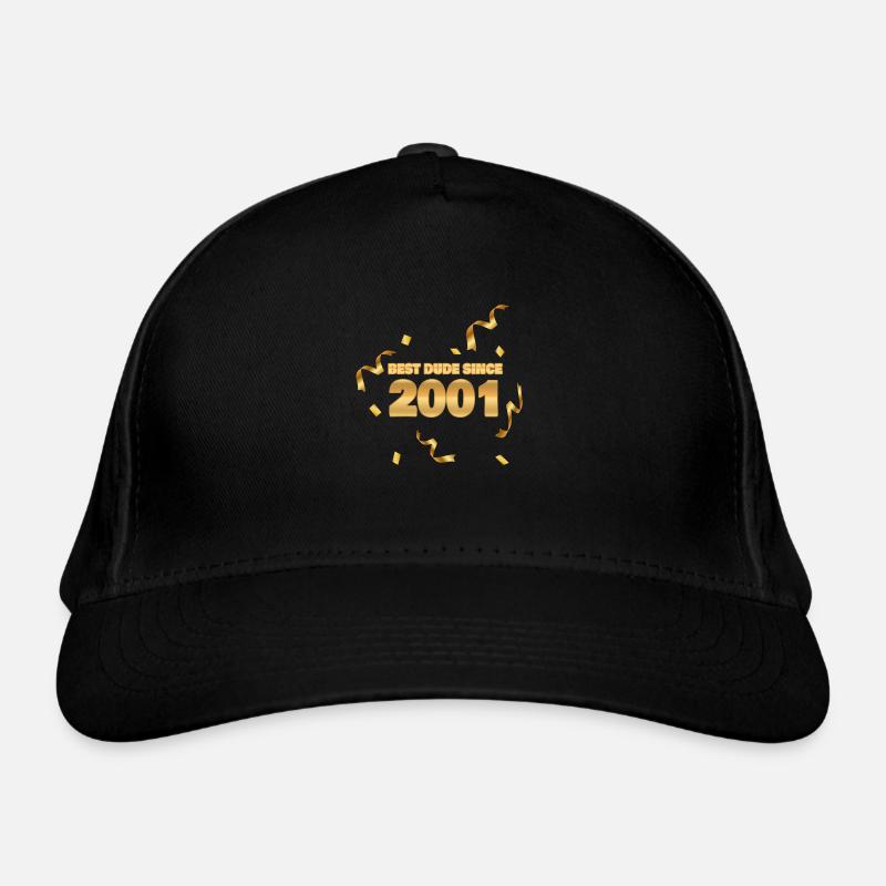 Year 2001 Organic Baseball Cap