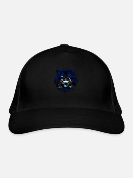 Ascension - Organic Baseball Cap - black - Front