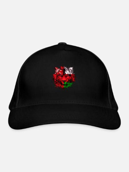 Oman - Bio-Baseballkappe - Schwarz - Vorne