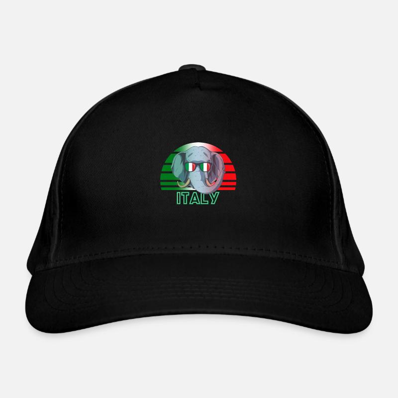 Italy Organic Baseball Cap
