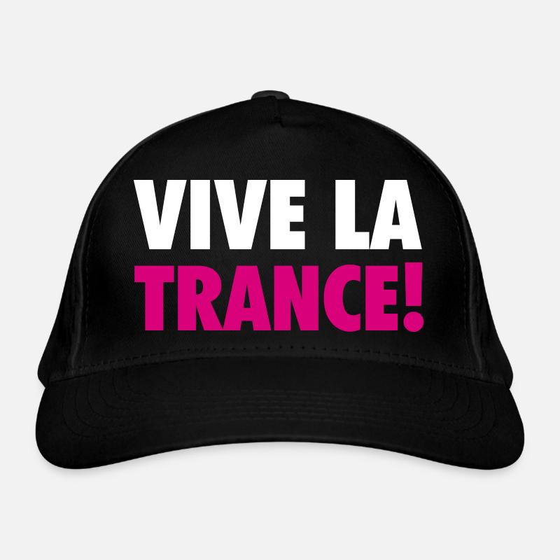 Vive La Trance! (pink) Bio-Baseballkappe