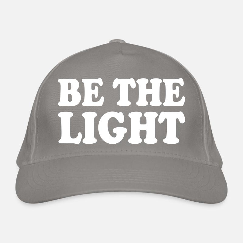 Be the light Organic Baseball Cap