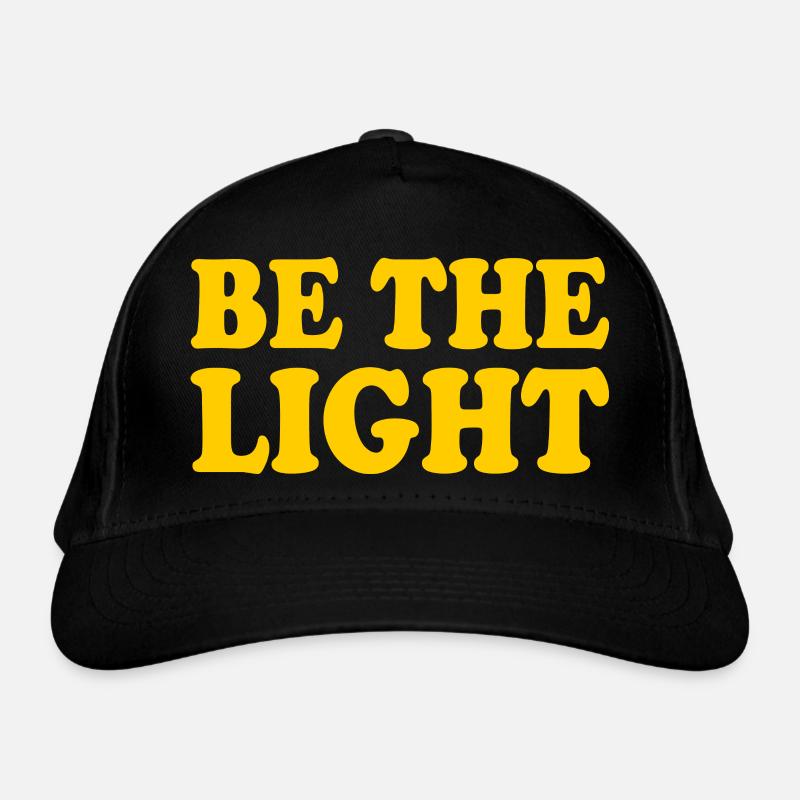 Be the light Organic Baseball Cap