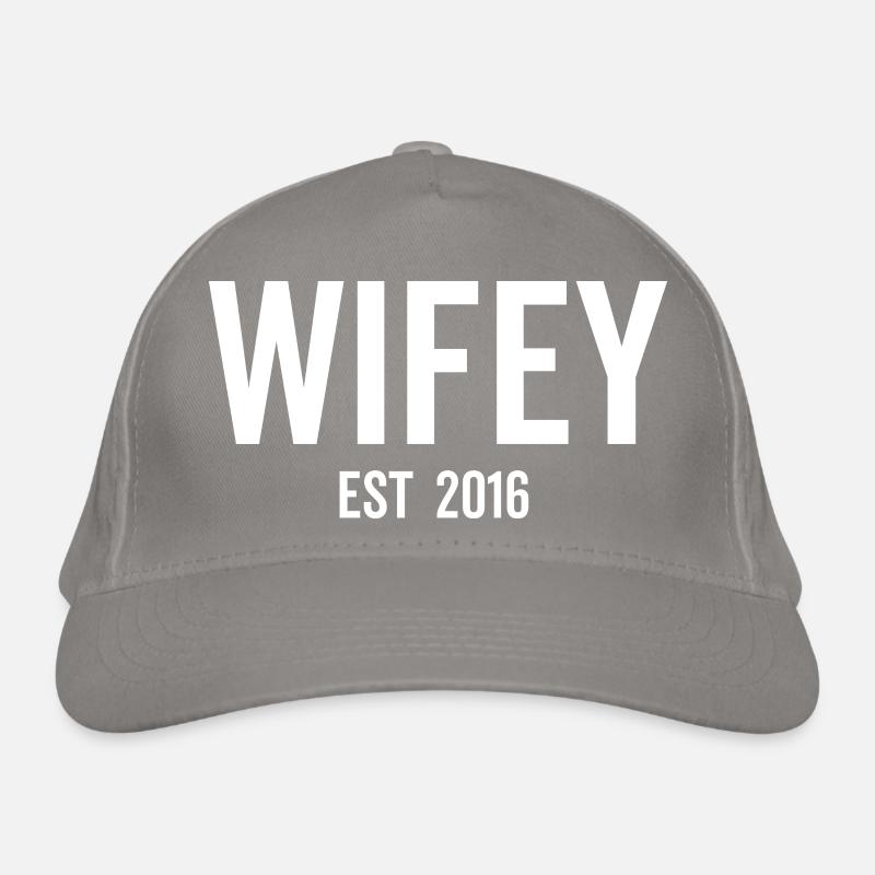 Ehefrau Est 2016 Bio-Baseballkappe