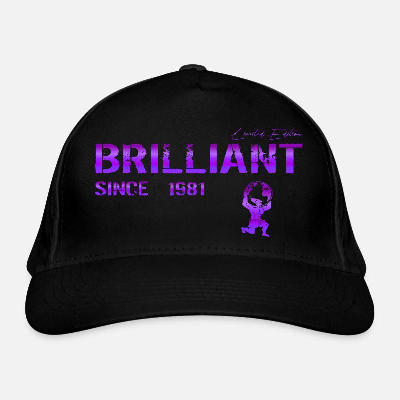 Brillant depuis 1981 Casquette classique bio