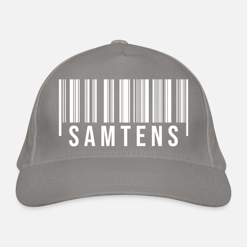 Samtens Strichcode Bio-Baseballkappe