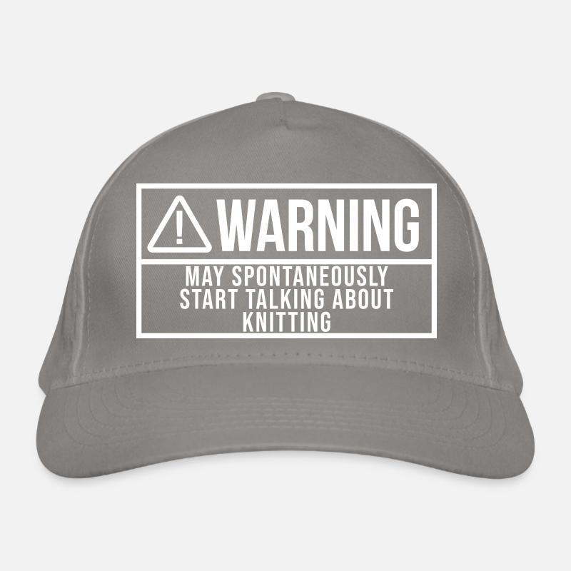 Knitting Organic Baseball Cap