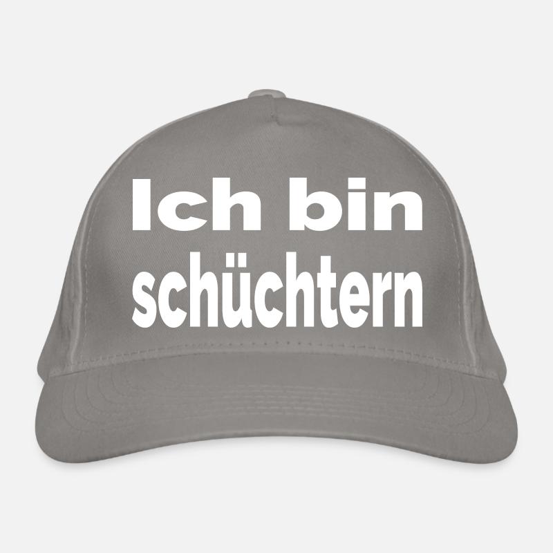 Schüchtern Bio-Baseballkappe
