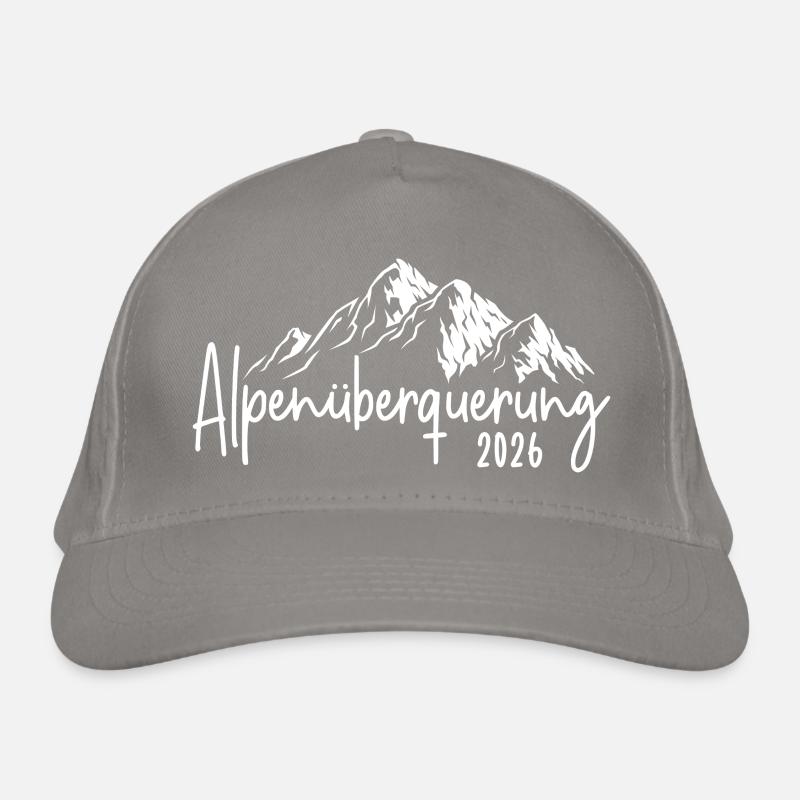 Crossing the Alps in 2026 Organic Baseball Cap