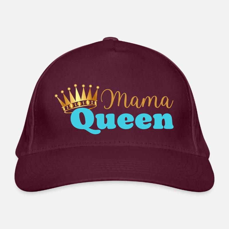 Mama Königin - Mama Königin - Muttertagsgeschenk Bio-Baseballkappe