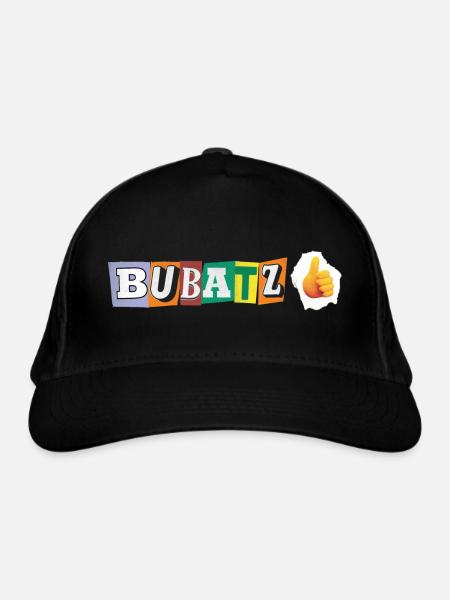 Bubatz - Bio-Baseballkappe - Schwarz