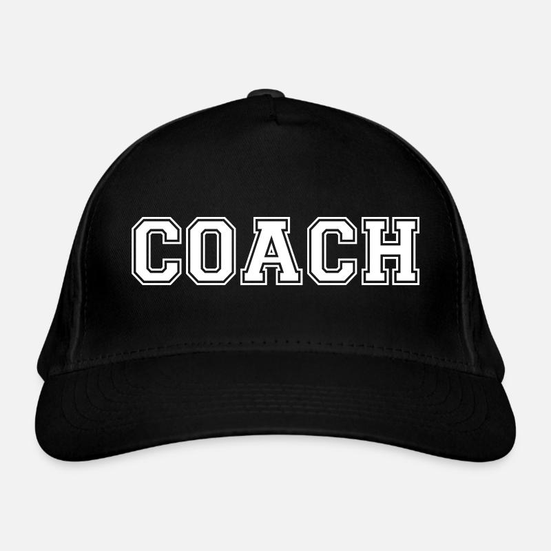 Entraîneur - Casquette classique bio - noir