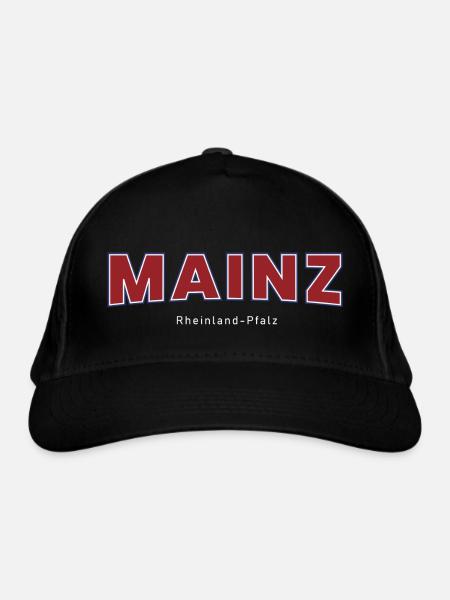 Mainz - Bio-Baseballkappe - Schwarz