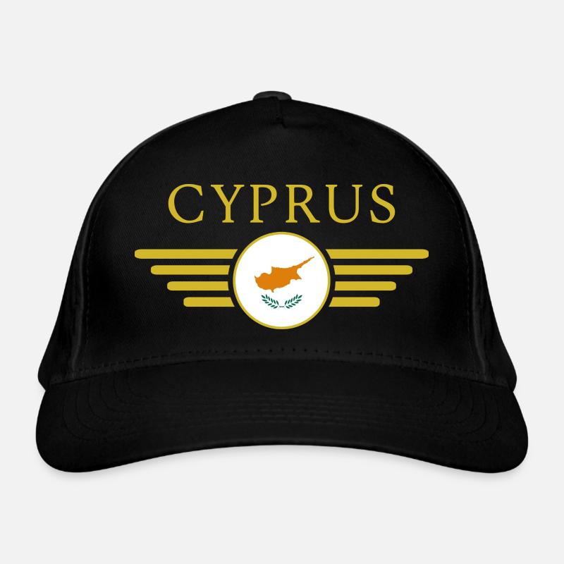 I Love Cyprus, Elegance Style Design T-Shirt Organic Baseball Cap