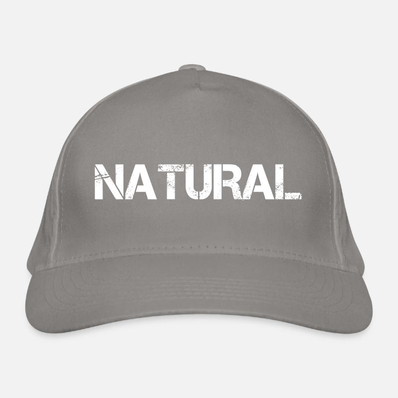 Natural Organic Baseball Cap