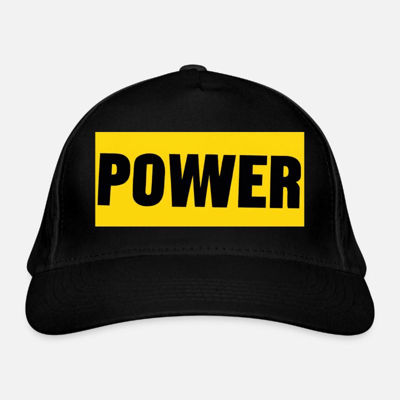 Pouvoir? Casquette classique bio