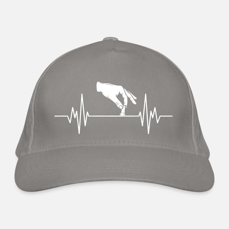 Chess Chess Pieces Chess Player Heartbeat Organic Baseball Cap