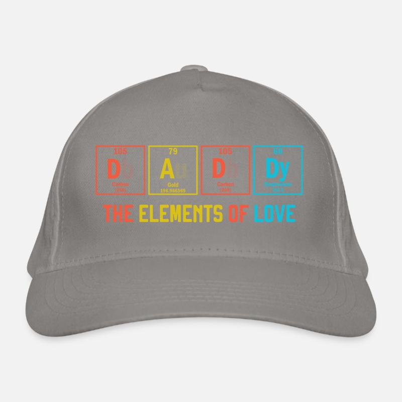 Daddy Father Chemistry Dad Periodic Table Organic Baseball Cap