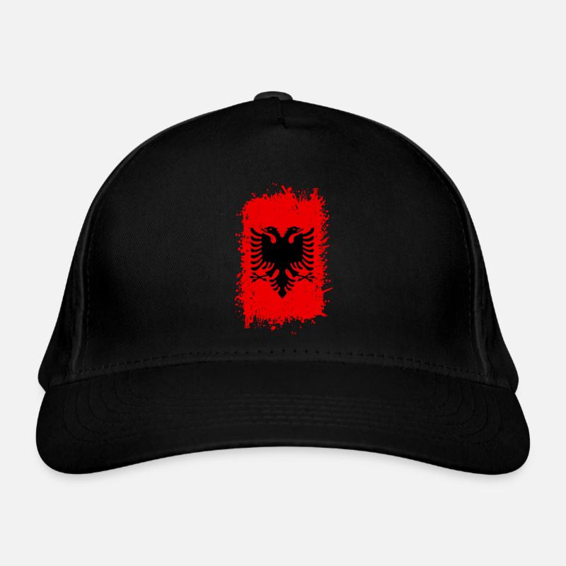 Albanien Bio-Baseballkappe
