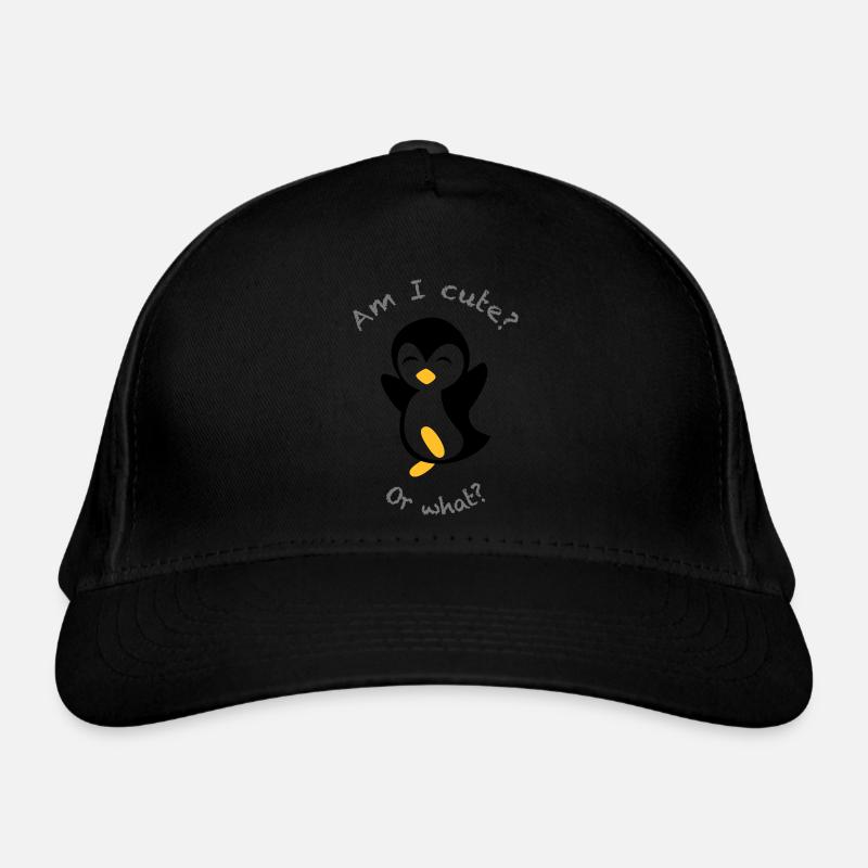Cute penguin | Design colors freely selectable. Organic Baseball Cap