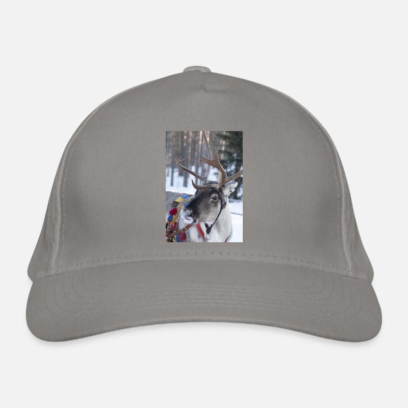 Rentier Bio-Baseballkappe
