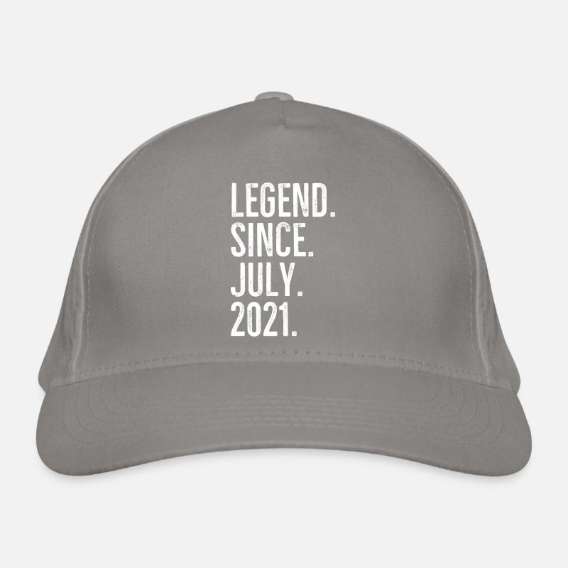 Legend Since July 2021 Organic Baseball Cap