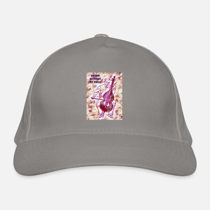 Mon violoncelle contrebasse Casquette classique bio