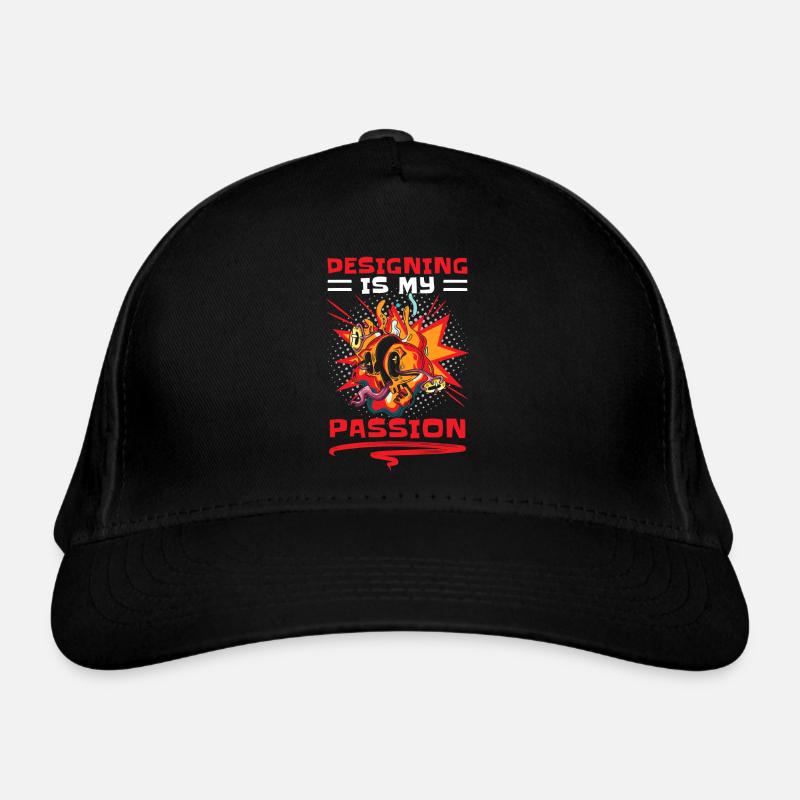 Retro Art Comic Strips Boom Organic Baseball Cap