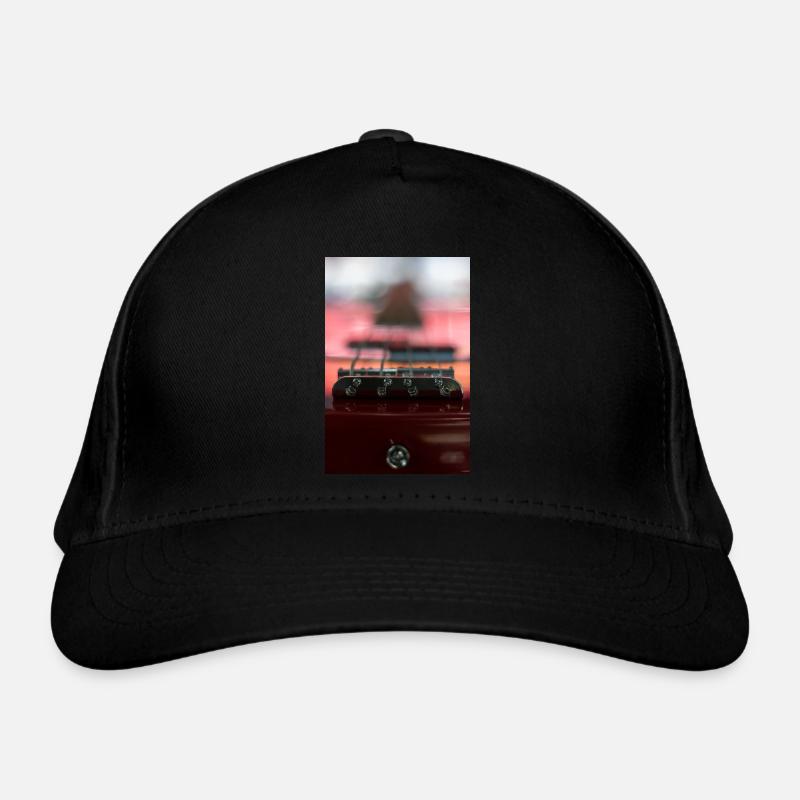 guitar Organic Baseball Cap