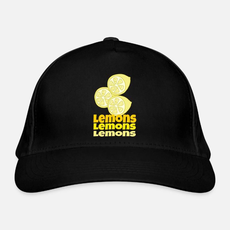 lemons Bio-Baseballkappe