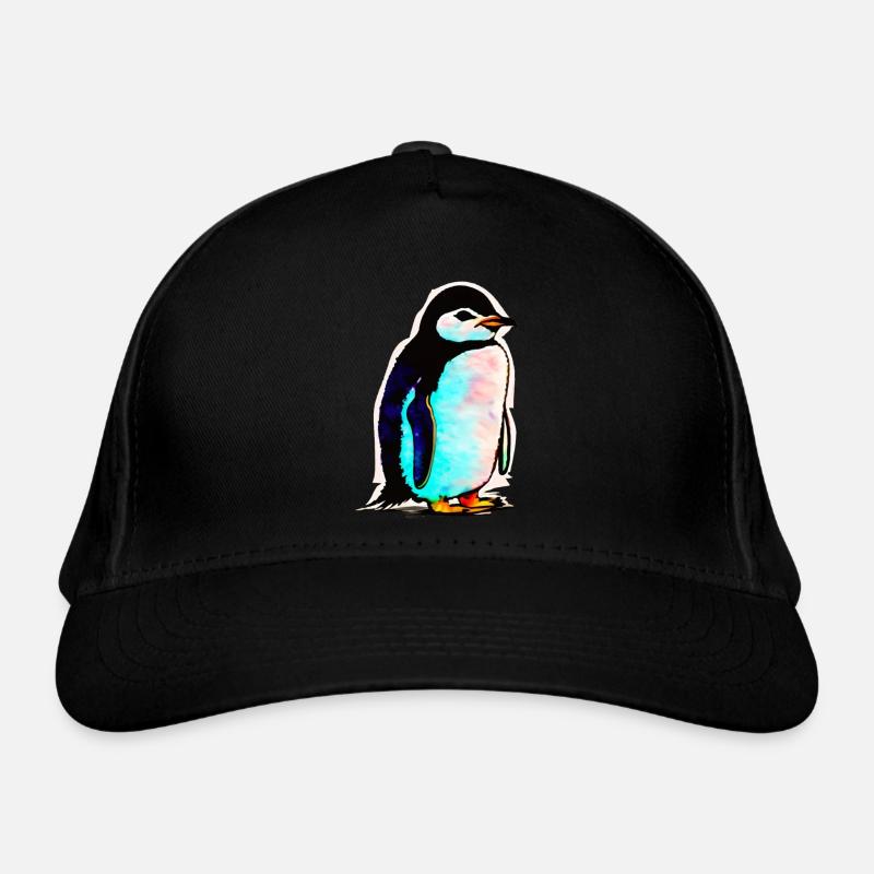 Pingouin - Casquette classique bio - noir