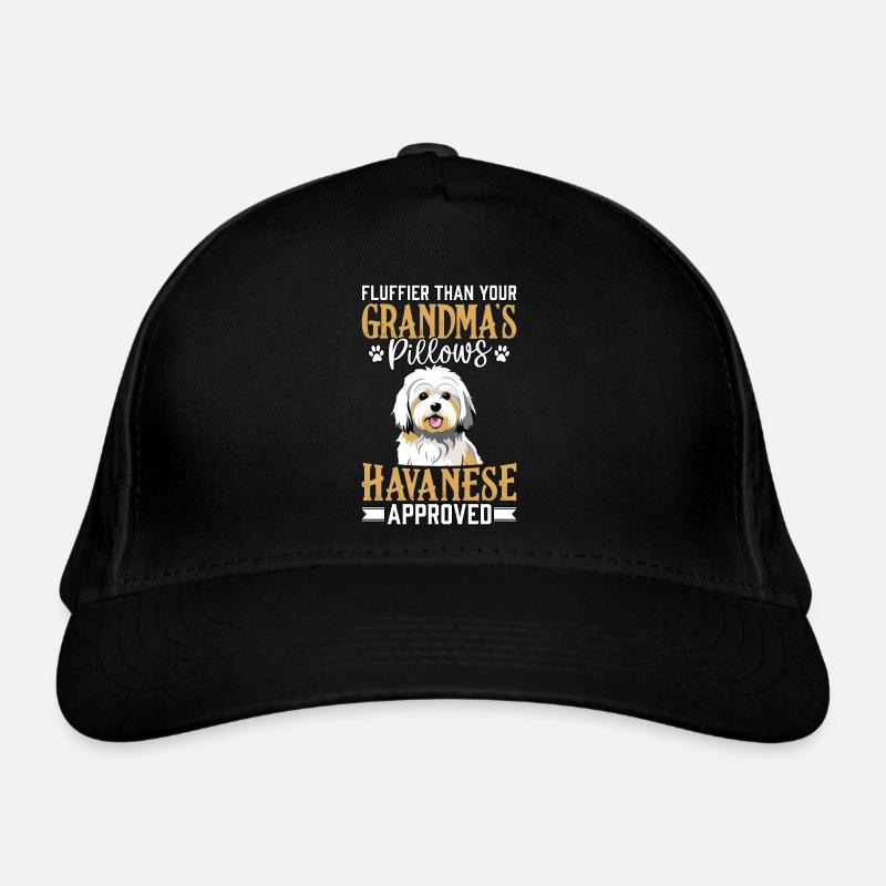 Fluffier than your Grandma's Pillows Havanese Bio-Baseballkappe