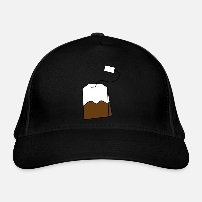 Teebeutel Bio-Baseballkappe