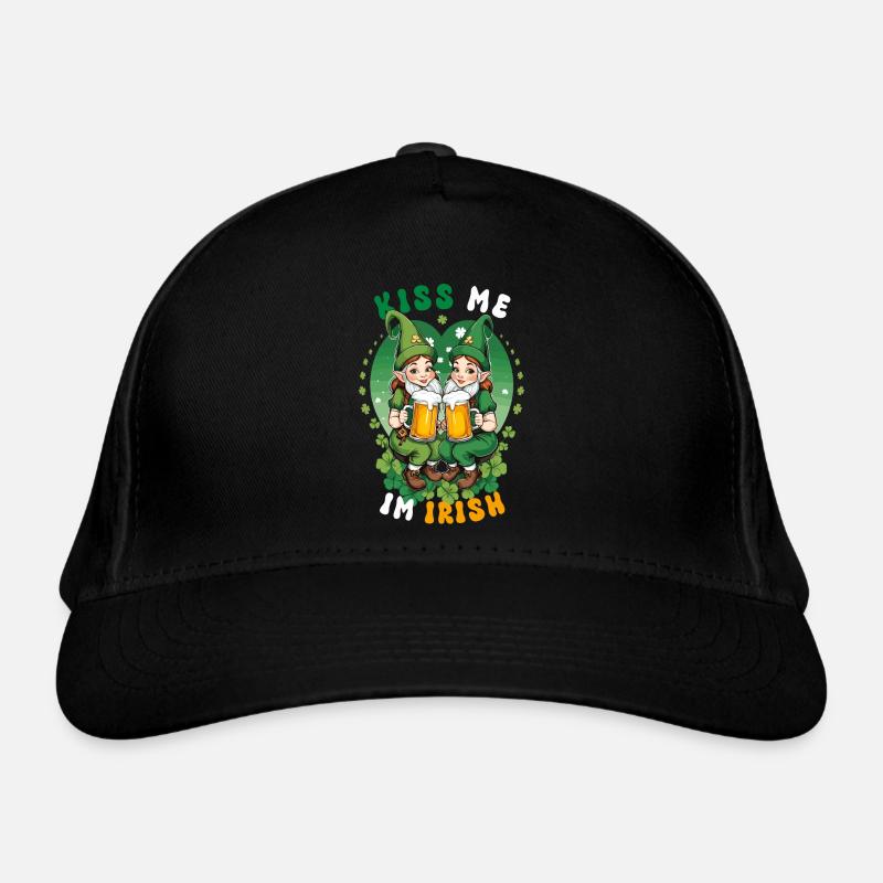 Küss mich, ich bin Irish Bio-Baseballkappe