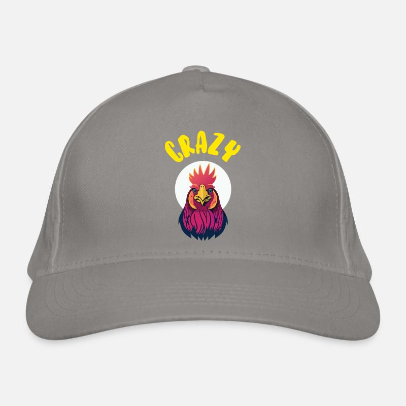 Coq cinglé ! Casquette classique bio