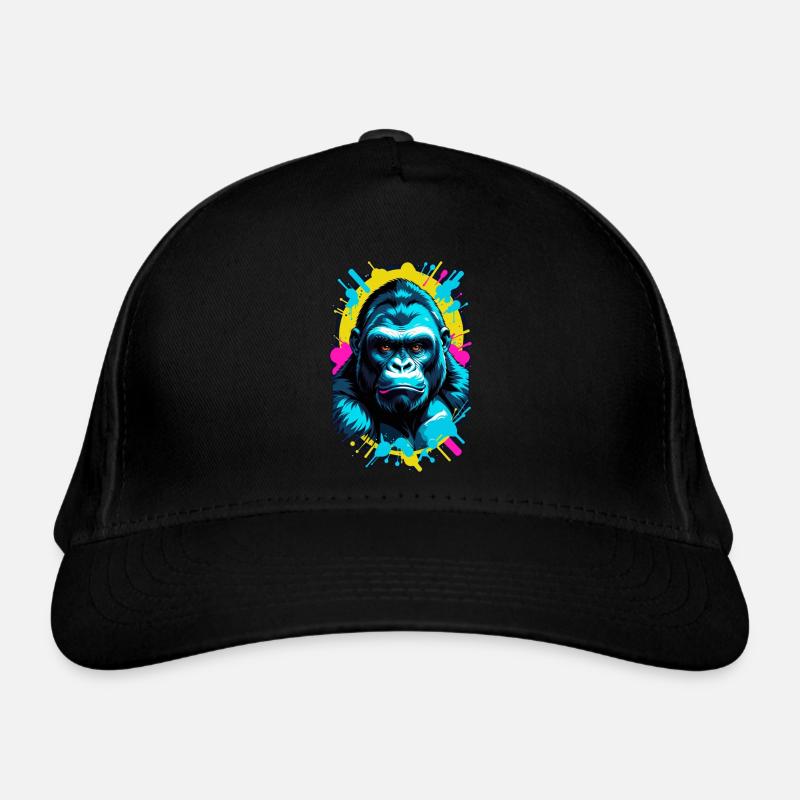 Gorilla with Gold Chain Organic Baseball Cap