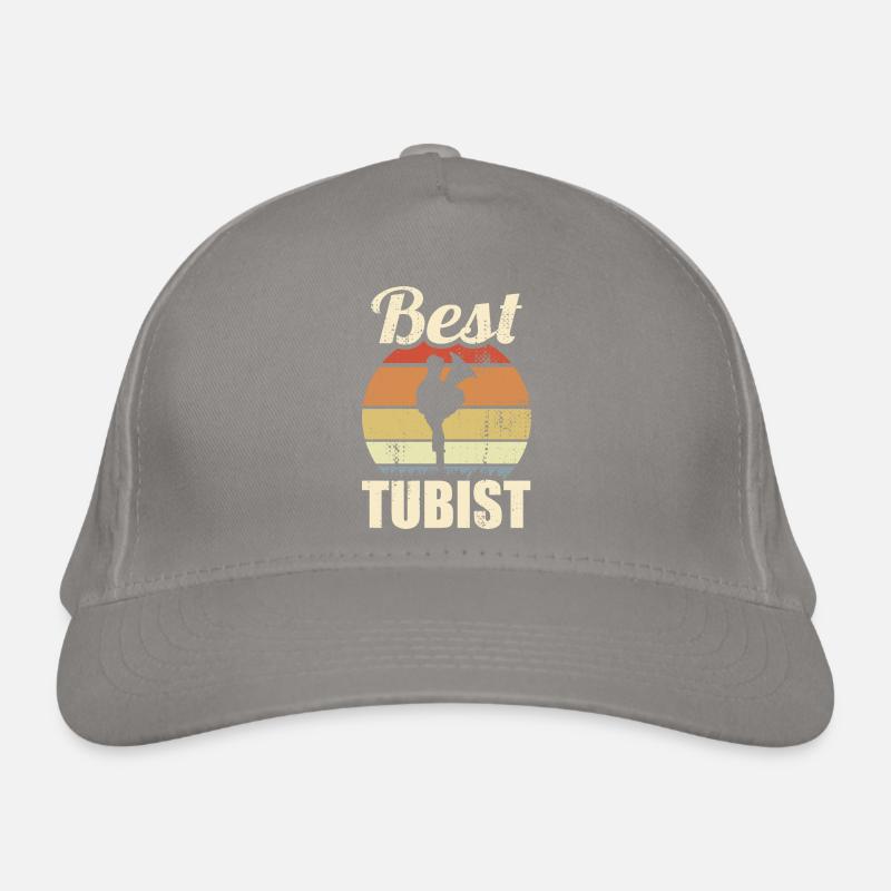 Bester Tubaspieler Bio-Baseballkappe