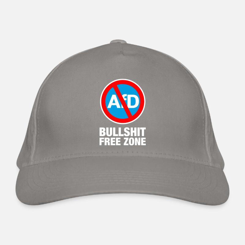 AFD BULLSHIT FREE ZONE Bio-Baseballkappe