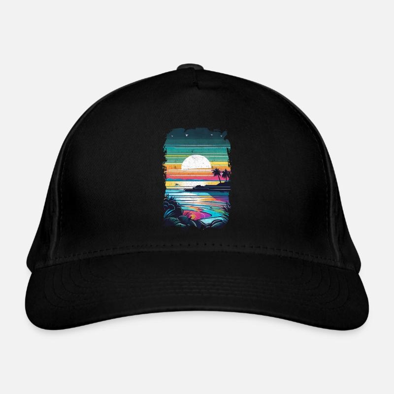 plage vacances soleil mer Casquette classique bio