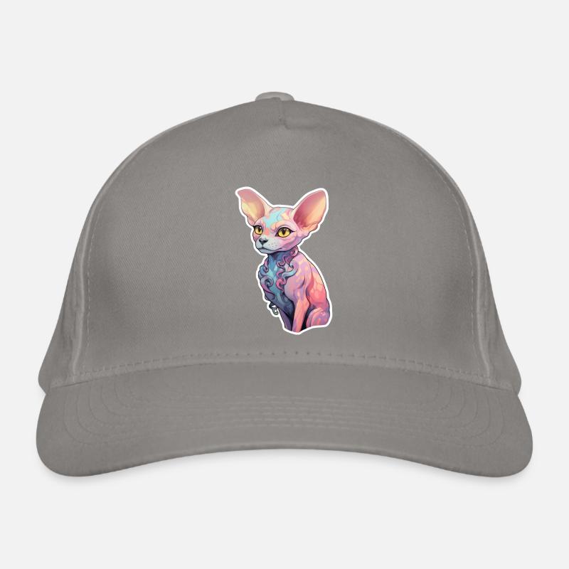Sphinx Cat Organic Baseball Cap