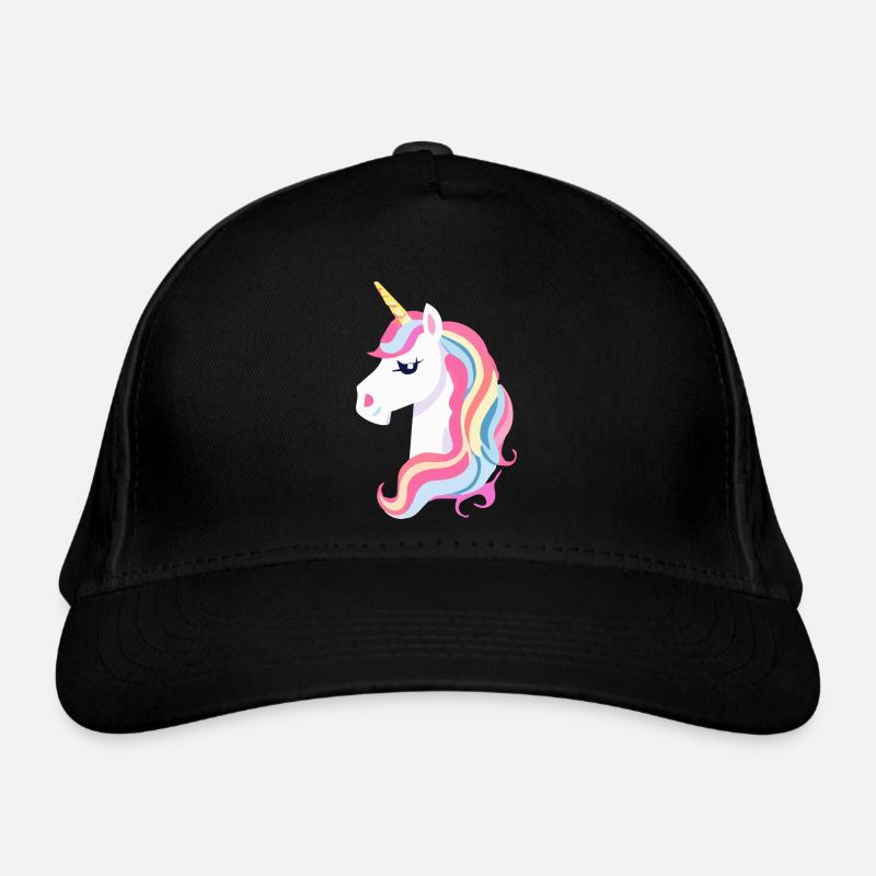 Regenbogen Einhorn Unicorn Rainbow Pferd LGBTQ 3 Bio-Baseballkappe